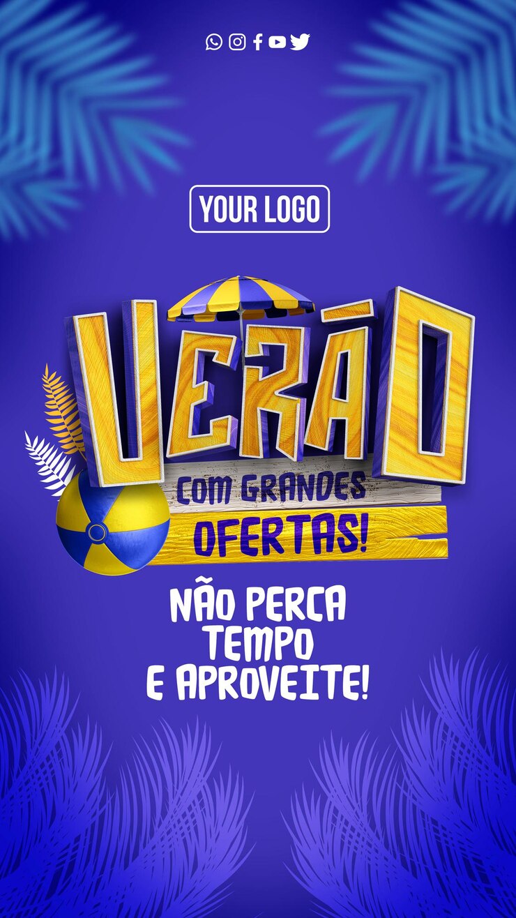 Free PSD social media stories summer with great offers