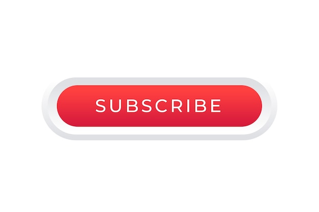 Free PSD social media subscribe button