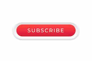 Free PSD social media subscribe button