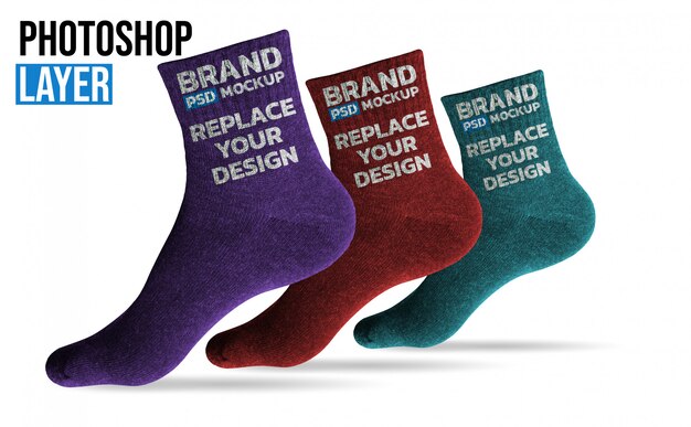 Download Premium Psd Socks Mockup PSD Mockup Templates