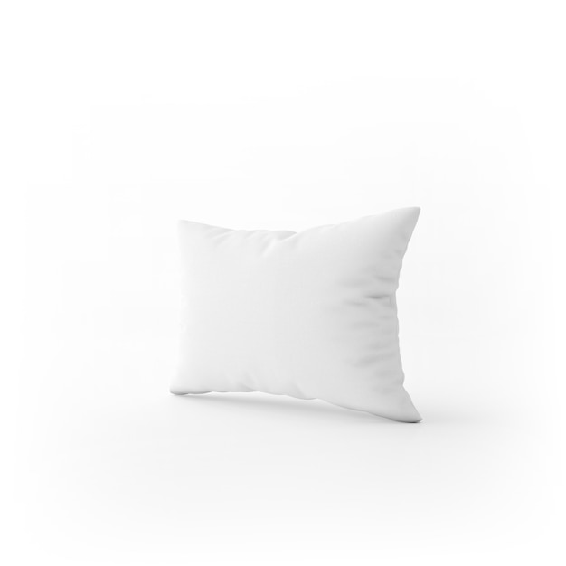 Мягкая белая подушка