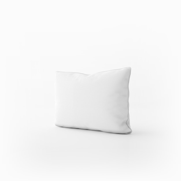 Free PSD soft white pillow