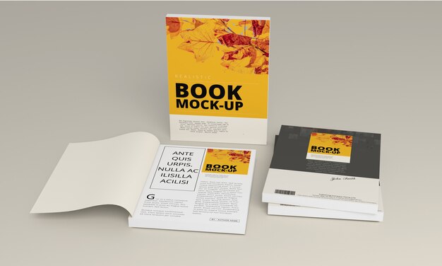 Download Premium Psd Softcover Book Mock Up