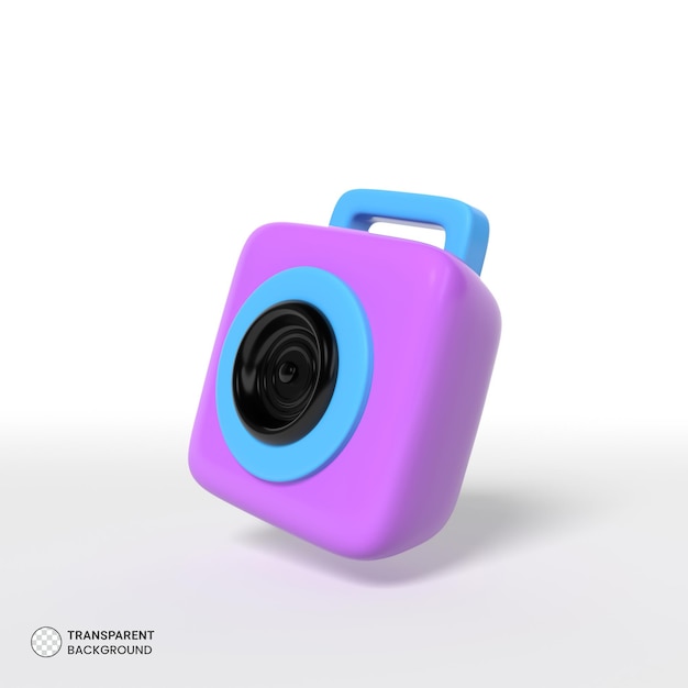 Free PSD speaker icon 3d render isolated