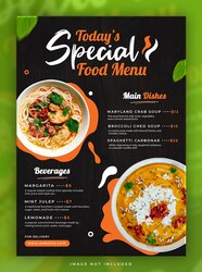 You Will Get Design Creative Awesome Restaurant Menu Food 59 OFF