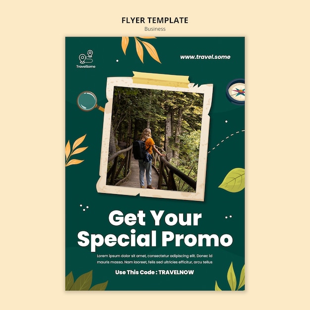 Special Promo Flyer Template – Free PSD Download