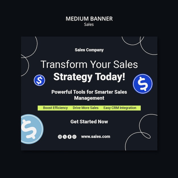 Special promo sale template