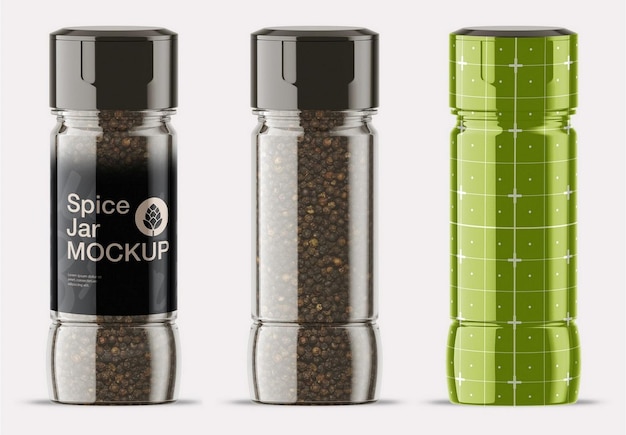 Download Premium Psd Spice Jar Mockup