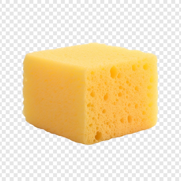 Free PSD sponge isolated on transparent background