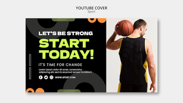 Sport Template Design: High-Quality PSD Templates for Fitness Enthusiasts