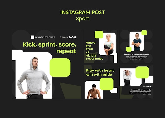 Sport Template Design