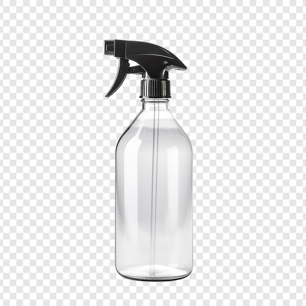 Free PSD spray bottle isolated on transparent background