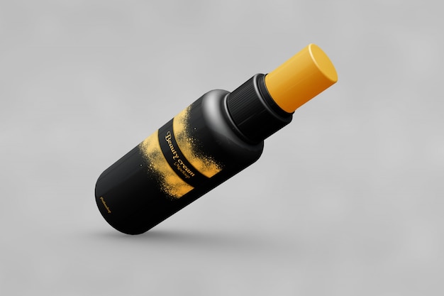 Spray bottle mockup