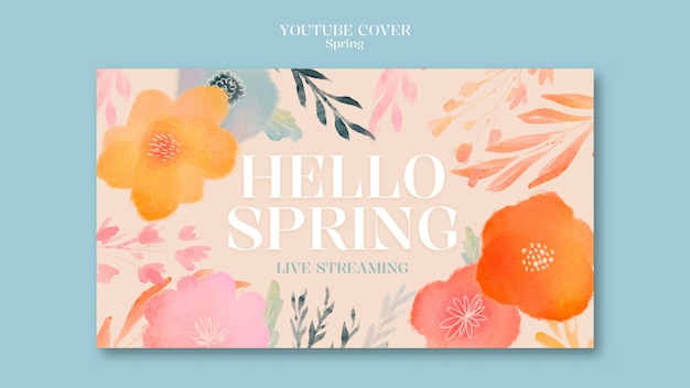 spring sale template design