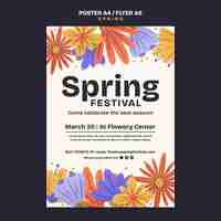 Free PSD spring template design