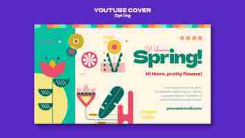 Free PSD spring template design