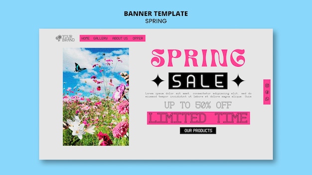 Spring template design