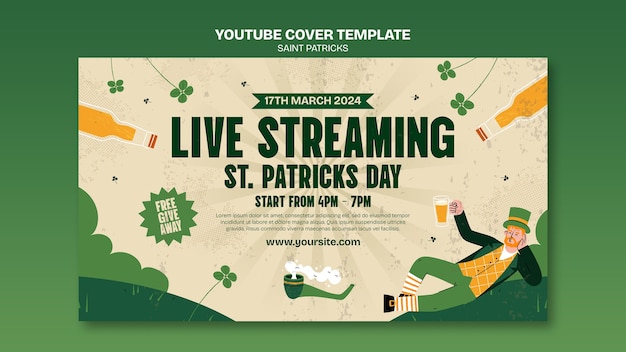 St patrick's day template design