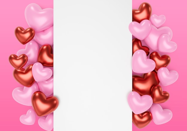 Free PSD st valentine's day sale background