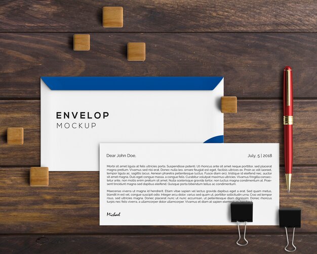 Download Envelope Mockups Free Vectors Stock Photos Psd