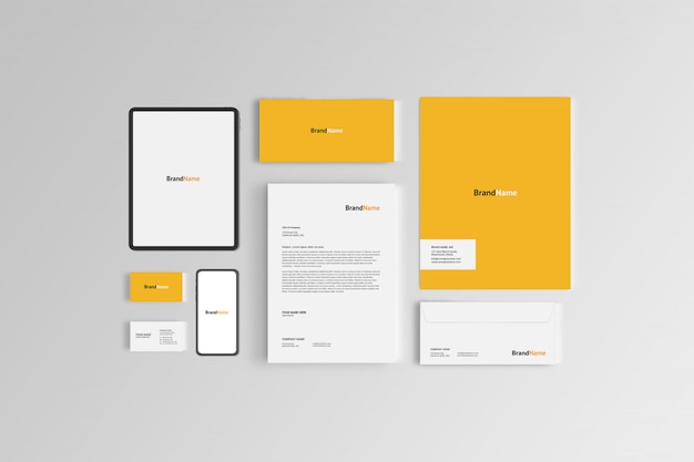 Stationery mock-up