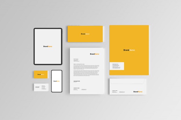 Download Corporate Identity Mockup Images Free Vectors Stock Photos Psd