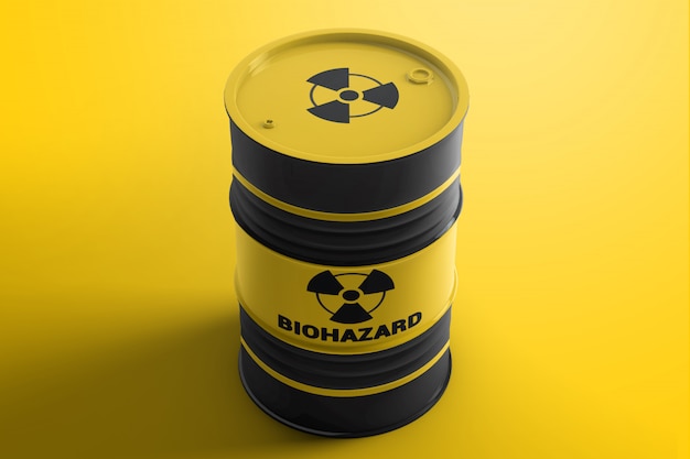 Download Premium Psd Steel Drum Barrel Container Mockup