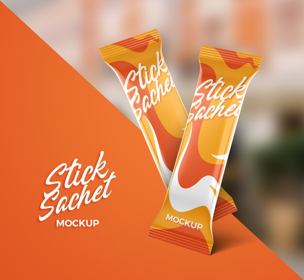 Download Premium Psd Stick Sachet Mockup