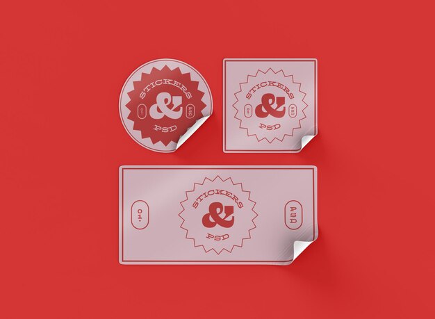 Stickers Mockup Se