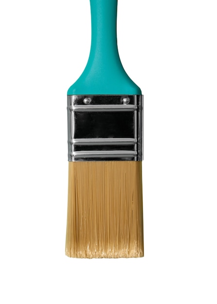 Still life of colorful paint can isolated