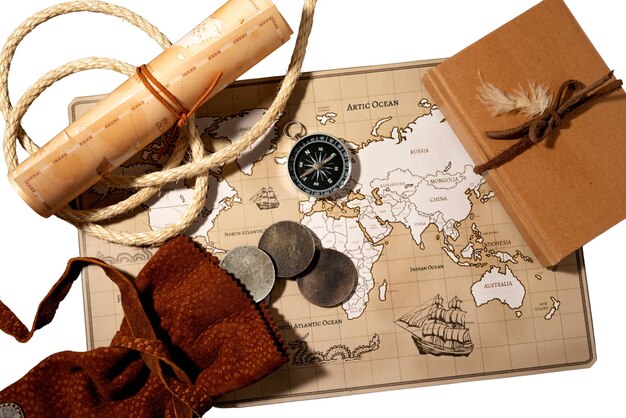 still life of rpg element isolated