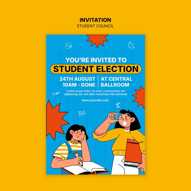 Student council template design