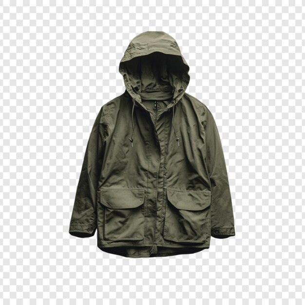 Stylish Olive Green Hooded Jacket Outdoor Apparel