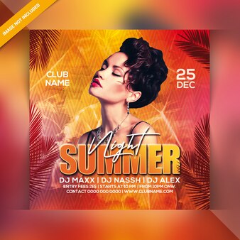 Premium Psd Club Music Party Flyer Premium Psd Club Music Party Flyer