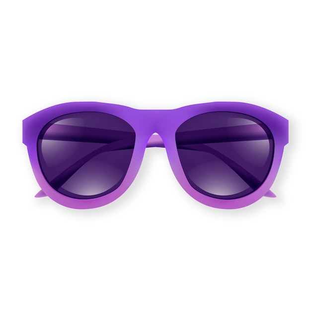 Sunglasses item isolated