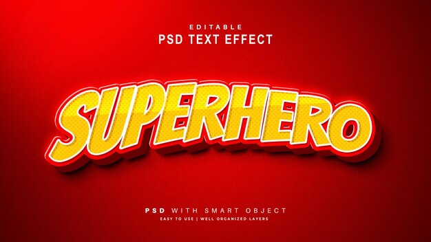 Superhero Text Effect