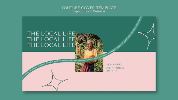 Support local business youtube cover
