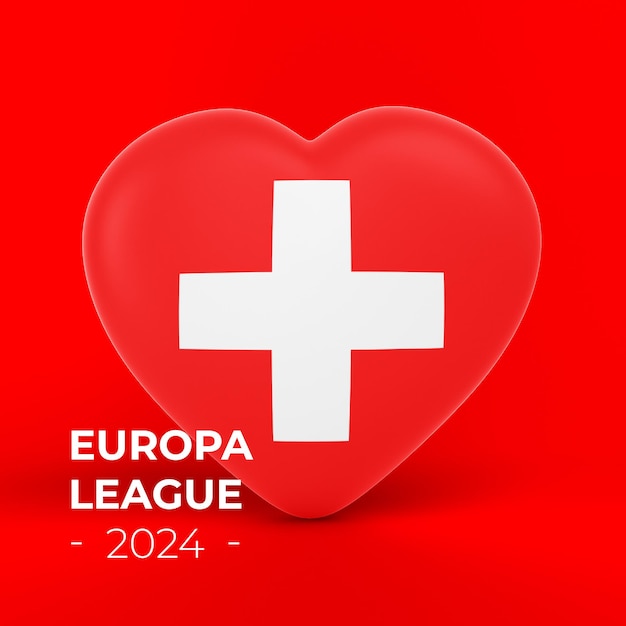 Free PSD switzerland heart