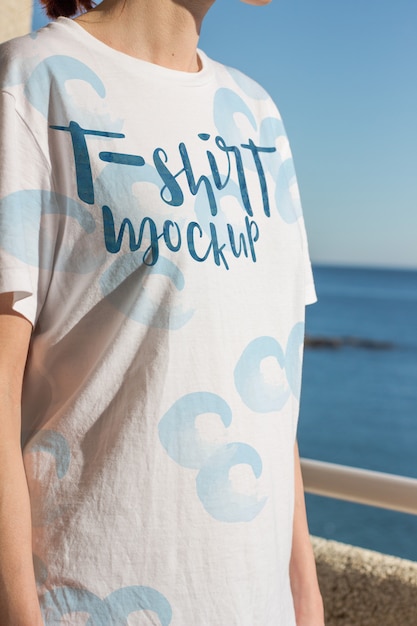 T-shirt Mockup Design: Free PSD Template for Stunning Website Designs