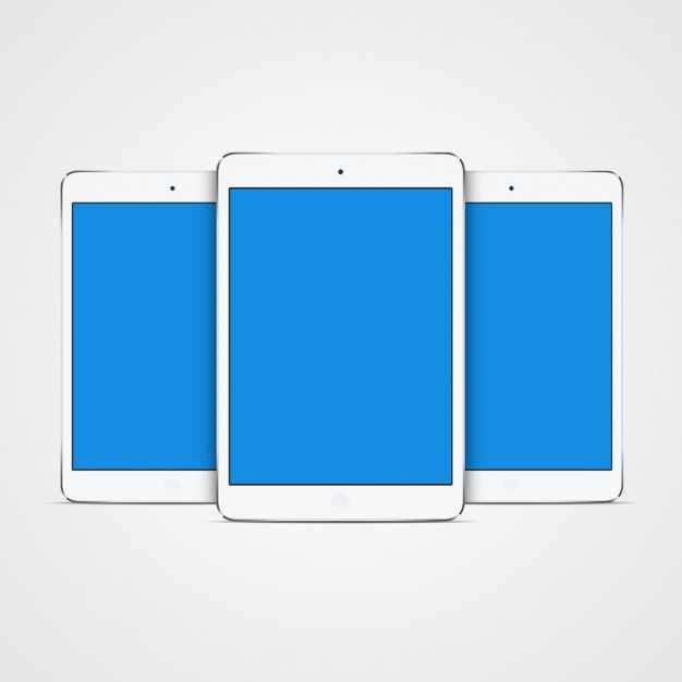 Free PSD tablet mock up design