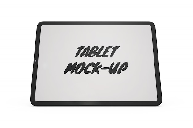 Tablet Mock-up Isolated