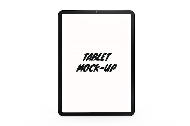 Tablet Mock-up Isolated