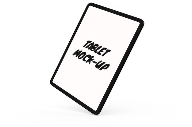 Tablet Mock-up Isolated