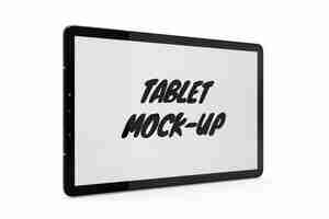 Free PSD tablet mock-up isolated