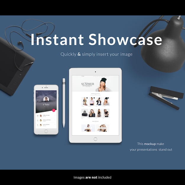 Get a Free Tablet Mockup Template to Showcase Your Website