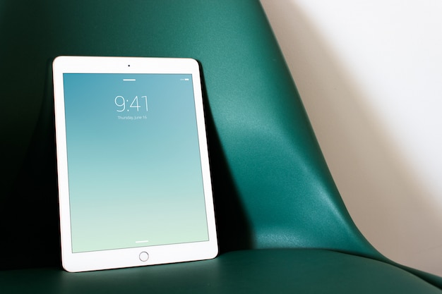 tablet mockup business home office