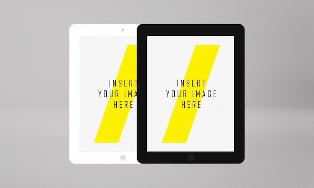 Free PSD tablet screen mock up