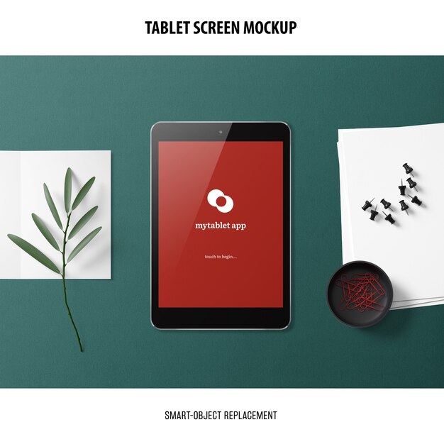 Tablet Screen Mockup