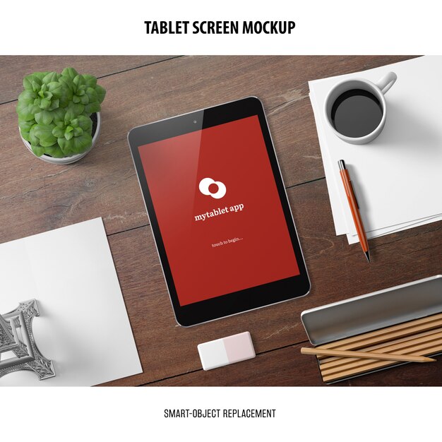 Tablet Screen Mockup