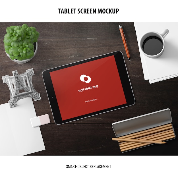 Tablet Screen Mockup